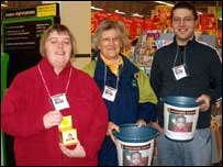 Henry Taylor raising money