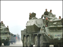 Xe thiết giáp của quân Gruzia 