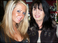 Laura Kelly and Sandy Morgan