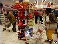 Supermercado em Nairóbi