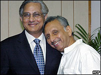 منی شنکر ائیر اور احمد وقار