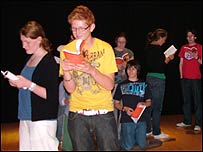 Learning their lines