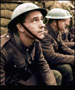 Soldiers in a trench