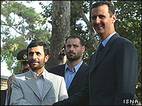 روسای جمهور ایران و سوریه