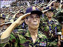 Veteranos de guerra sul-coreanos