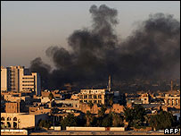 دود انفجار در بغداد