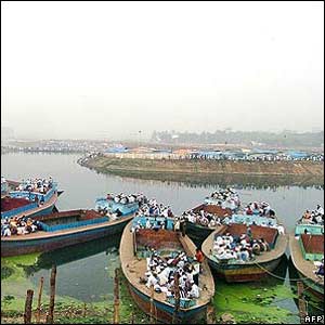 بنگلہ دیش میں مسلمانوں کا اجتماع