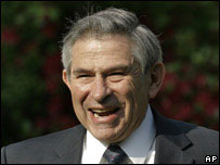 O presidente do Banco Mundial, Paul Wolfowitz