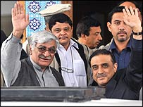 زرداری اور اسفندیار ولی