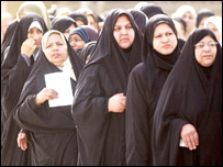 महिला मतदाता