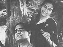 सहगल की फ़िल्म का एक दृश्य