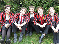 Pupils from St Faith's