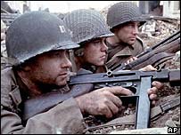 Кадр з фільму "Рятуючи рядового Раяна"