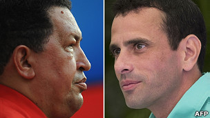 查韦斯(左)与卡普里莱斯