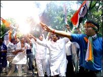 कांग्रेस का जश्न