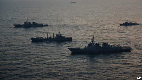 韓國正與美國開展持續三天,以反潛艇為主題的聯合海軍演練