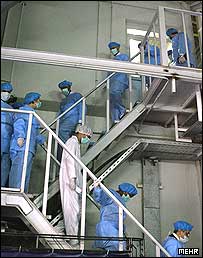 بازديد از تاسيسات هسته ای اصفهان 