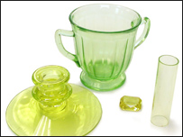 اشيای شيشه يی