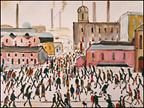 Going to Work, 1959 (c) LS Lowry