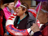 Tewkesbury match against building on flood plains