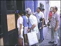Fila em Cuba