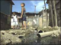 Favela Cidade de Deus, no Rio