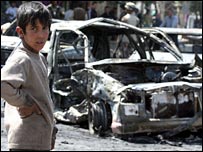 Patlayıcı yüklü otomobil