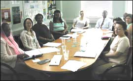 International centre  steering group.