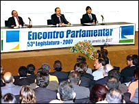 Encontro de deputados na Câmara dos Deputados (foto: Gilberto Nascimento/ Agência Câmara)
