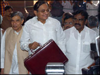 वित्त मंत्री पी चिदंबरम