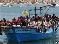 Imigrantes ilegais (arquivo)