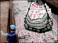 Hàng viện trợ của Nam Hàn