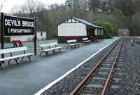 Gorsaf drenau Pontarfynach