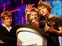 Monkeys' receive Mercury award (c) JMEnternational