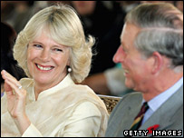 برطانیہ کے  شہزادہ چارلز اور ان کی اہلیہ 