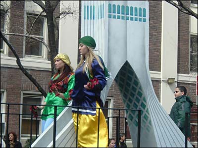 جشن خیابانی نوروزی در نیویورک