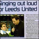 Woman being inteviewed