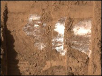 Imagem do solo de Marte