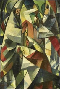 Давид Бурлюк. В церкві