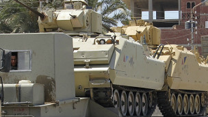 مركبات عسكرية مصرية