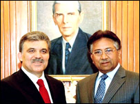 عبداللہ گُل، مشرف