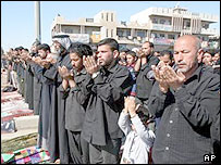 نماز جمعه در شهرک صدر