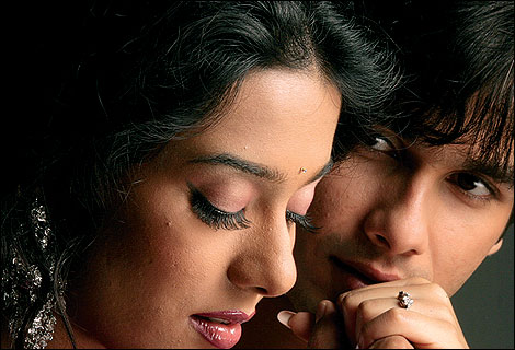 Shahid Kapoor and Amrita Rao
