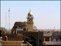 حرم عسکری پس از انفجار