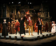 The cast of Nicholas Nickleby