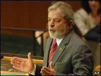 Lula discursa na ONU