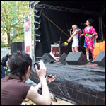 Craig filming at Middlesbrough Music Live