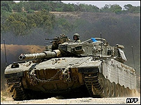 تانک اسرائيلی درغزه