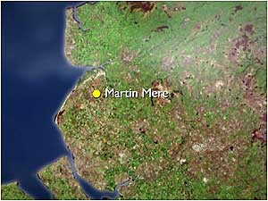 Martin Mere map