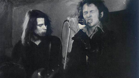 Joe Strummer on stage